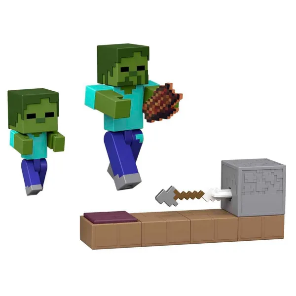 Minecraft: Trappola per Frecce degli Zombi - action figure - Mattel immagine 3