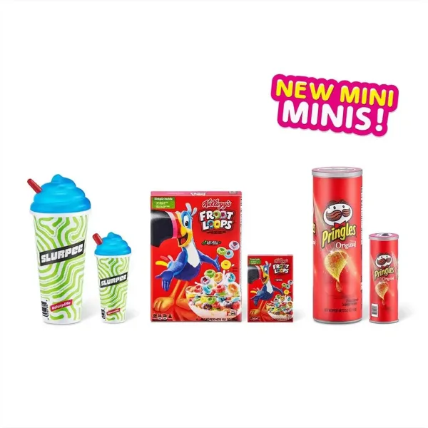 Mini Brands: Confezione sorpresa da 5 pezzi di mini marche mondiali, serie 3 immagine 3