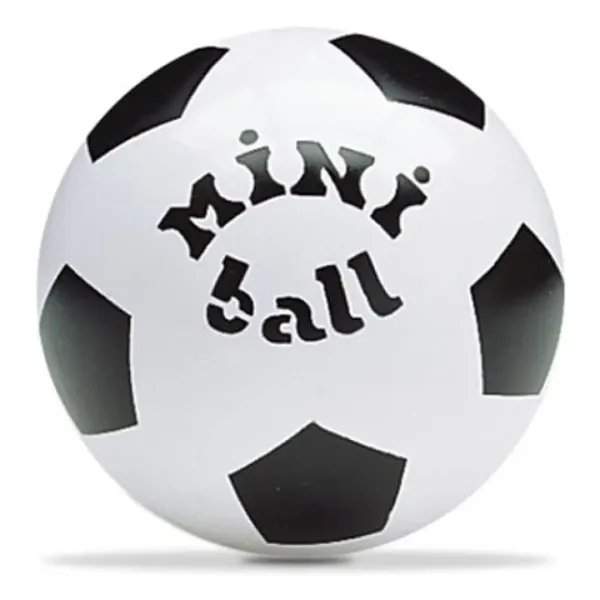 MiniBall pallone in gomma con motivo da calcio 14 cm in diverse varianti immagine 2