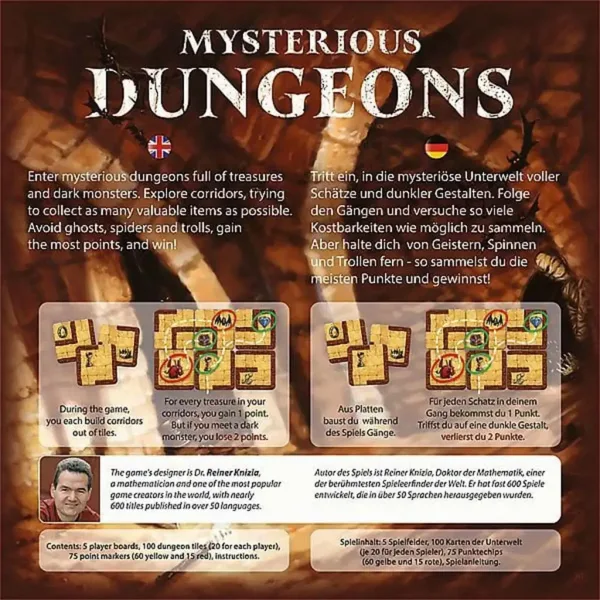 Misterious Dungeons gioco da tavolo - Trefl immagine 3