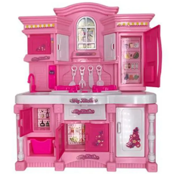 Mobili per bambini con luci, suoni e bambola immagine 2