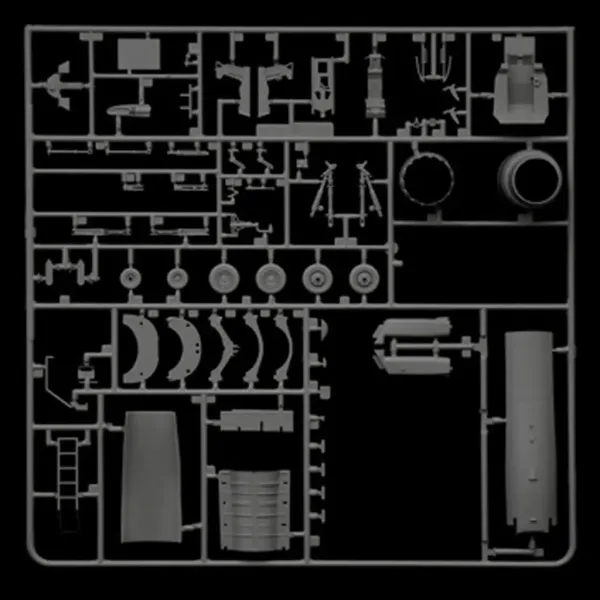 Modellino di aereo da caccia Italeri 1/48 F-16C Fighting Falcon immagine 6