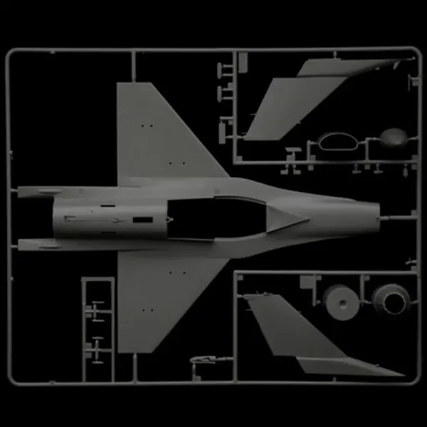 Modellino di aereo da caccia Italeri 1/48 F-16C Fighting Falcon immagine 8