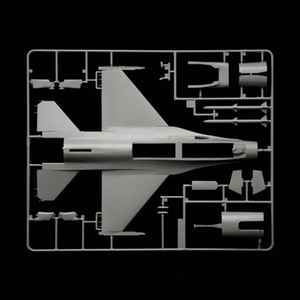Modello di aereo Italeri 1/48 F-16C Fighting Falcon immagine 5