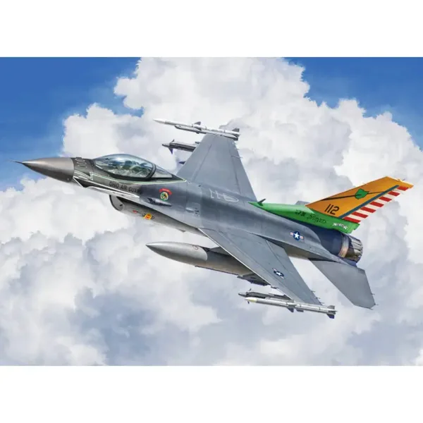 Modello di aereo Italeri 1/48 F-16C Fighting Falcon immagine 9