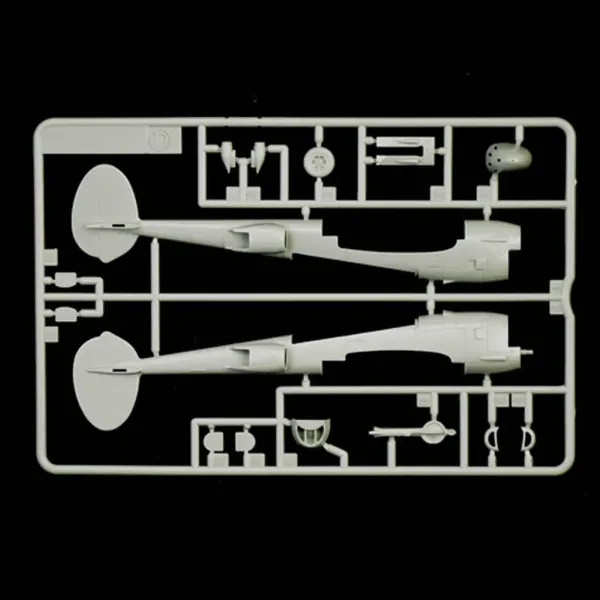 Modello di aereo Italeri 1/72 P-38J Lightning immagine 4