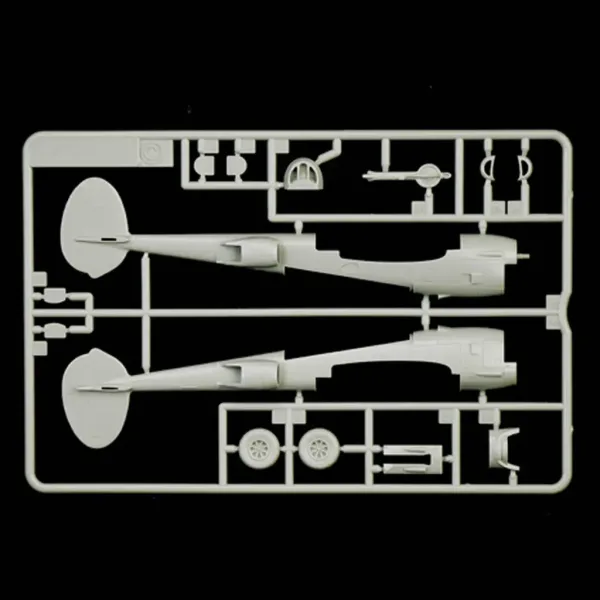 Modello di aereo Italeri 1/72 P-38J Lightning immagine 5