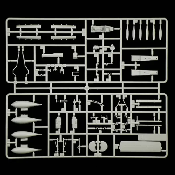 Modello di aereo Italeri 1/72 P-38J Lightning immagine 7