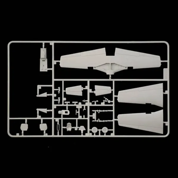 Modello di aereo da caccia Italeri 1/72 P-51A Mustang immagine 4