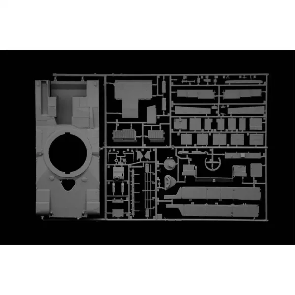 Modello di carro armato M1A1 Abrams Italeri 1/35 immagine 5