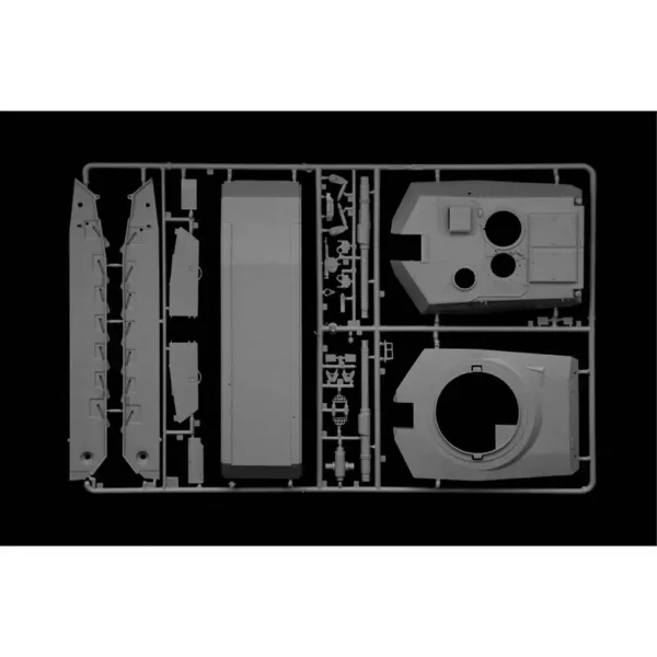 Modello di carro armato M1A1 Abrams Italeri 1/35 immagine 7