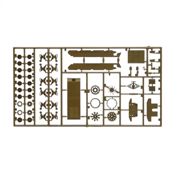 Modello di carro armato M4A1 Sherman Italeri 1/72 immagine 4