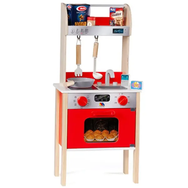 Molto: Nature My First cucina giocattolo in legno set da gioco con 10 accessori immagine 2