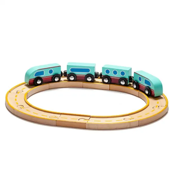 Molto: Set di gioco treno giocattolo Nature immagine 3