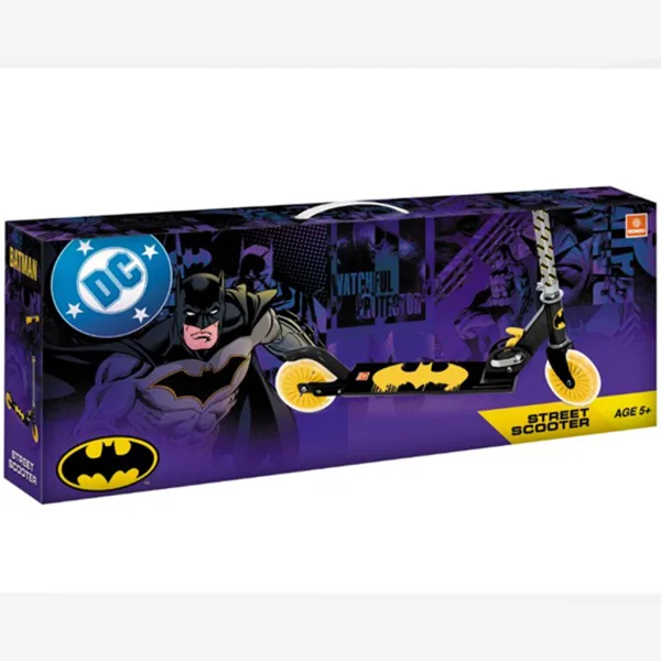 Monopattino a due ruote con stampa DC Batman - Mondo Toys immagine 2