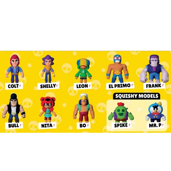 Monster Flex: Personaggi allungabili di Brawl Stars in diverse varianti, 1 pezzo immagine 7