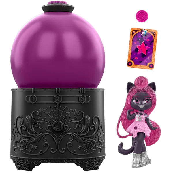 Monster High: Bambola sorpresa Rivelazione Mostruosa nella sfera di cristallo 1 pz – Mattel immagine 4
