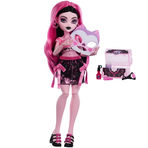 Monster High Cura dei Mostri bambola Draculaura con accessori - Mattel immagine 2