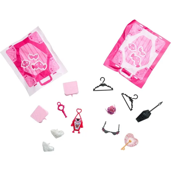 Monster High Segreti delle terrificanti amiche: Viaggio spaventoso bambola Draculaura - Mattel immagine 3