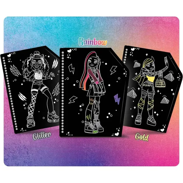 Monster High: Set per creare immagini raschiate "Monster Hug" - Lisciani immagine 2