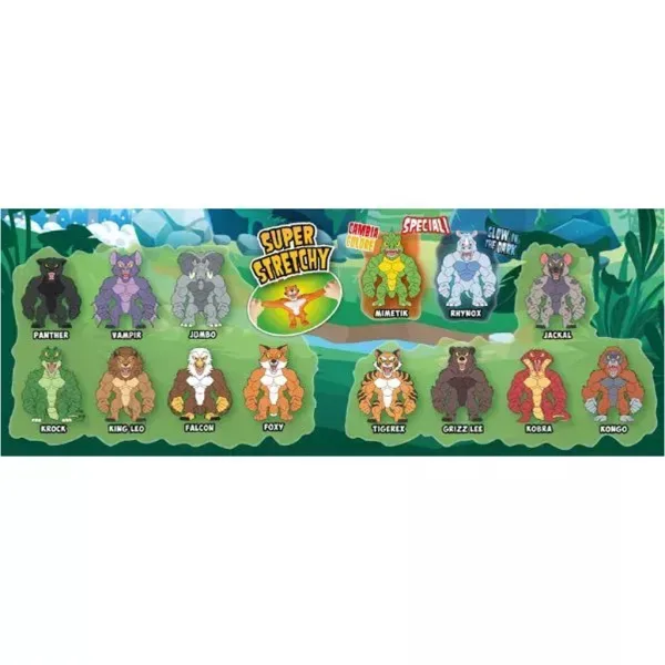 Monsterflex Animali Selvatici - figure allungabili in varie versioni, 1 pezzo immagine 6