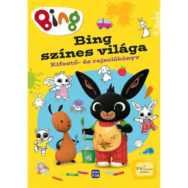 Móra: Il mondo colorato di Bing — libro da colorare e per disegnare immagine 1
