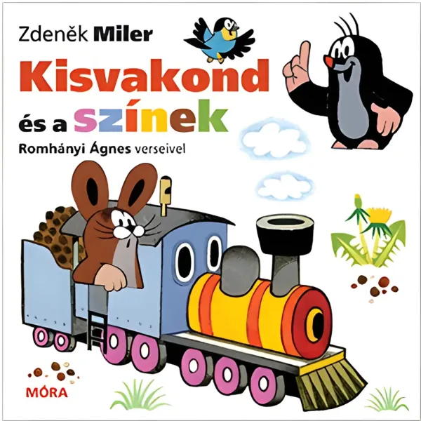 Móra: Zdeněk Miler e Ágnes Romhányi - Il piccolo talpa e i colori libro illustrato in versi immagine 1