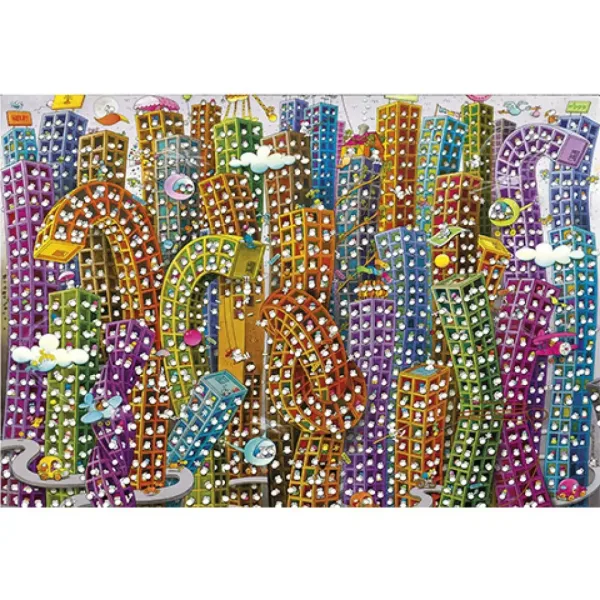 Mordillo Il puzzle della giungla 2000 pezzi - Clementoni immagine 2