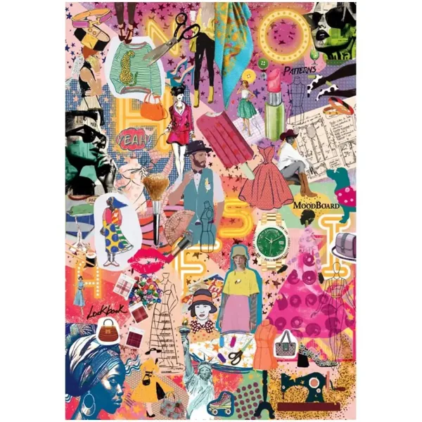 More is More: Moda e design HQC puzzle da 1000 pezzi - Clementoni immagine 2