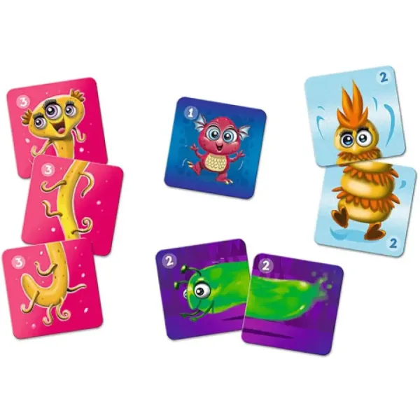Mostriciattoli carini Classic & Plus gioco di memoria 36 pezzi - Trefl immagine 2