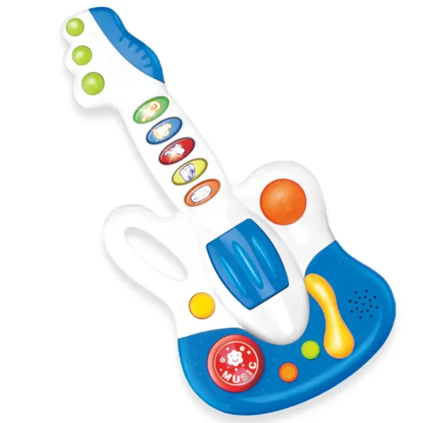 Music World: Chitarra per bambini con luci e suoni immagine 2