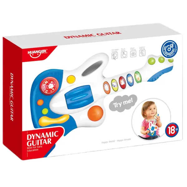 Music World: Chitarra per bambini con luci e suoni immagine 3
