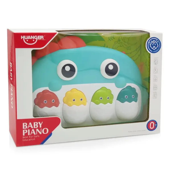 Music World: Pianoforte per bambini Dino amico 30 cm immagine 4