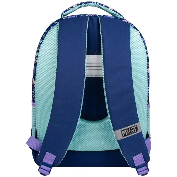 Must... Frozen zaino scolastico arrotondato a 3 scomparti, 32x18x43 cm immagine 2