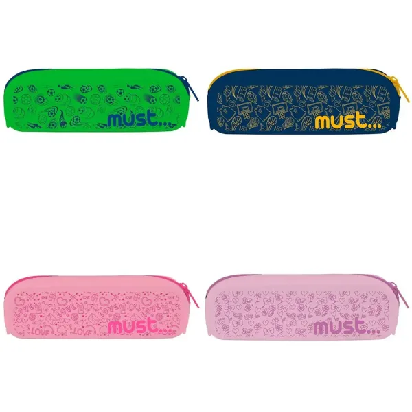 Must: Astuccio cilindrico in silicone 20x5x6cm in diverse varianti immagine 2