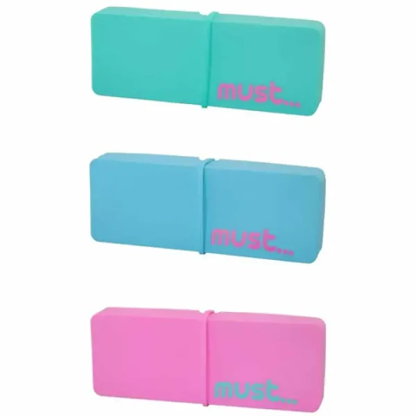 Must: Astuccio in silicone colorato in diverse varianti 19x3x7cm 1 pezzo immagine 1