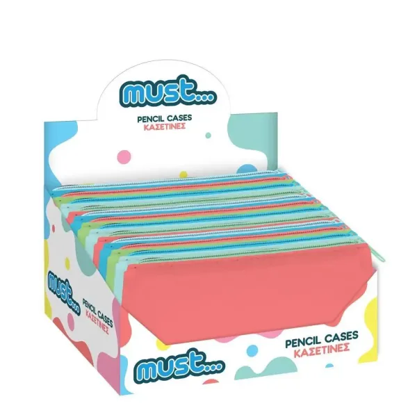 Must: Astuccio in silicone dai colori vivaci disponibile in quattro varianti 20x10cm immagine 1