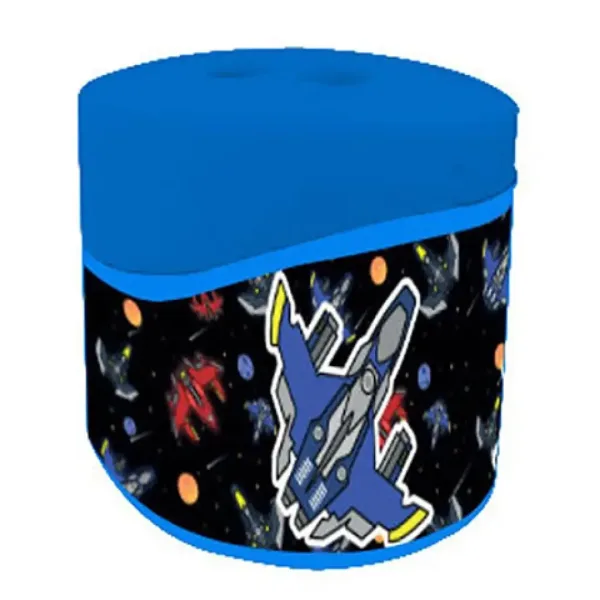 Must: Temperamatite a 2 fori con serbatoio, motivo astronauta, Space Battle immagine 2