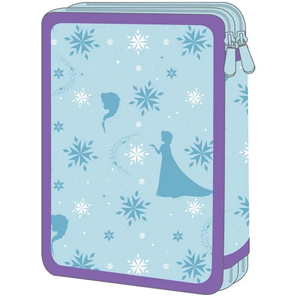 Must: astuccio a due piani a tema Frozen, completo, 15x5x21 cm immagine 2