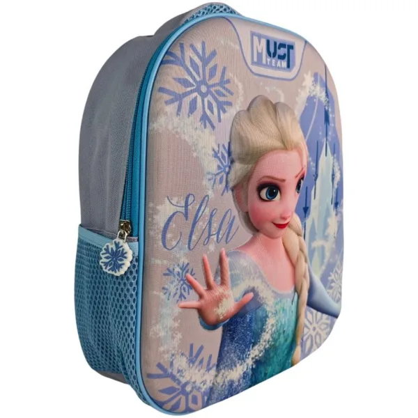 Must: zainetto arrotondato per lasilo con stampa 3D di Frozen 26x10x32 cm immagine 2