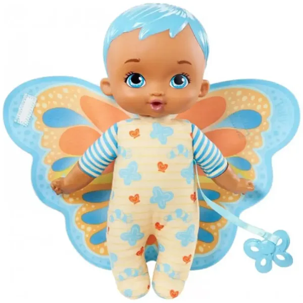 My Garden Baby: Bambola farfalla blu coccolosa 23 cm - Mattel immagine 2