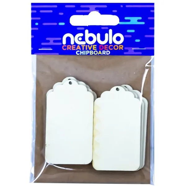 Nebulo: Etichette accompagnatorie in cartoncino, set da 6 pezzi per decorazione immagine 1