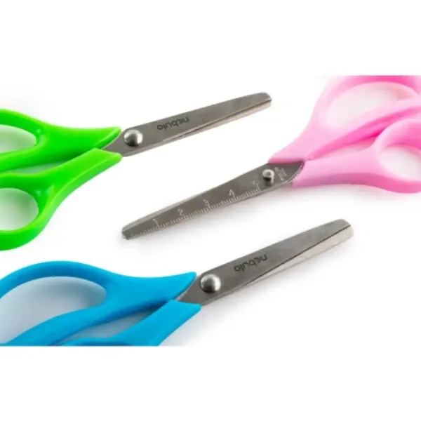 Nebulo: Forbici scolastiche ergonomiche con punta arrotondata in diverse varianti immagine 2