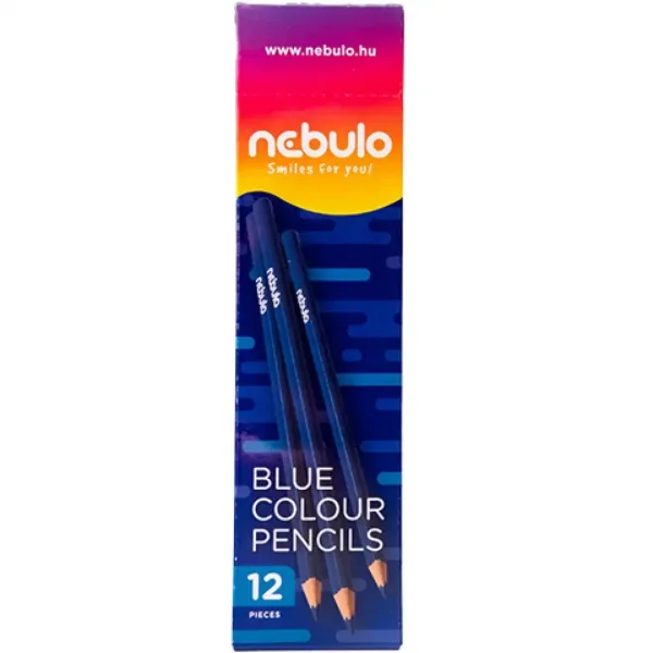 Nebulo: Matita colorata triangolare blu 1 pezzo immagine 1
