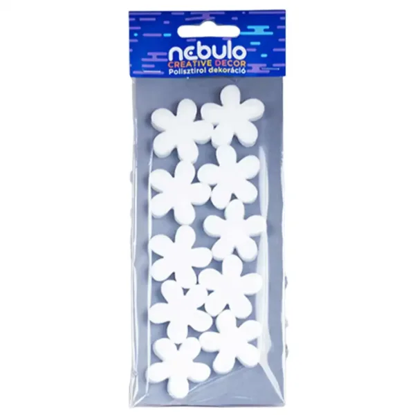Nebulo: Mini fiori decorativi in polistirolo set da 10 pezzi immagine 1