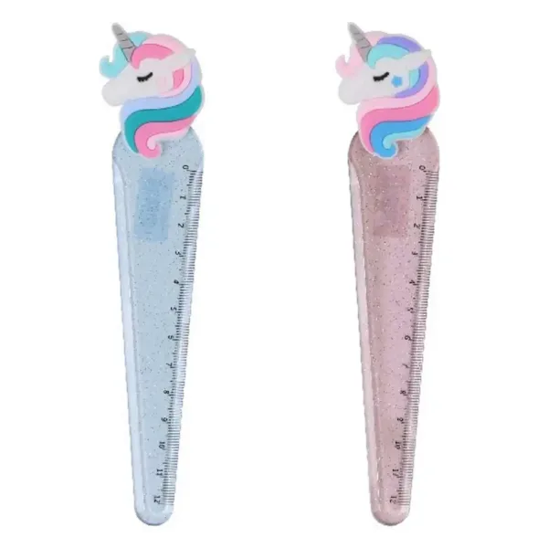 Nebulo: Righello con unicorni in due varianti da 13 cm immagine 1