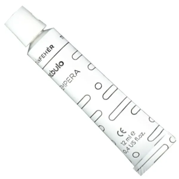 Nebulo: Tempera bianca titanio in tubetto 12ml 1 pezzo immagine 2