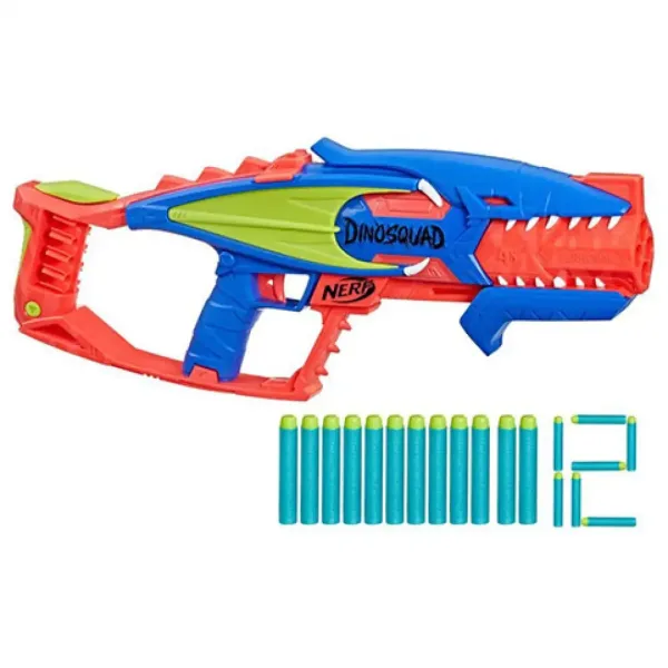 Nerf Dinosquad Terrodak blaster con 12 dardi in schiuma - Hasbro immagine 3