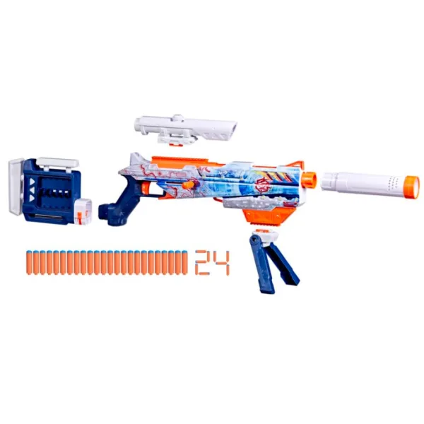 Nerf: Loadout Arctic Zerostriker blaster di schiuma – Hasbro immagine 2