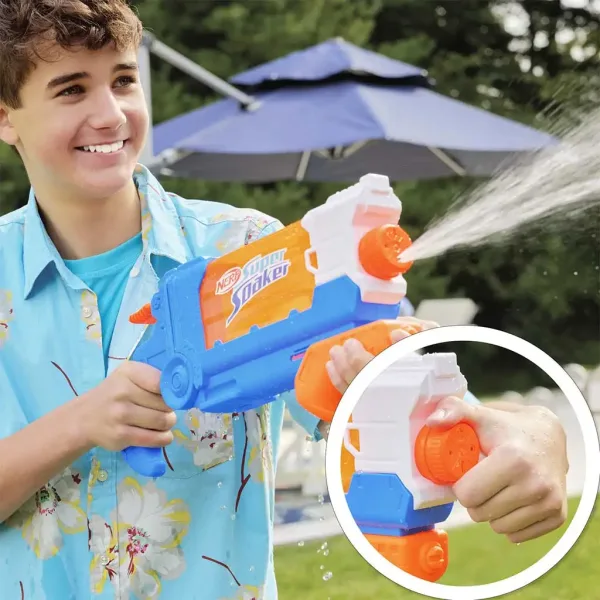 Nerf: Super Soaker Flip Fill pistola ad acqua con serbatoio da 887 ml - Hasbro immagine 3